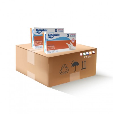 Beyaz Lateks Eldiven - Pudras�z(S)