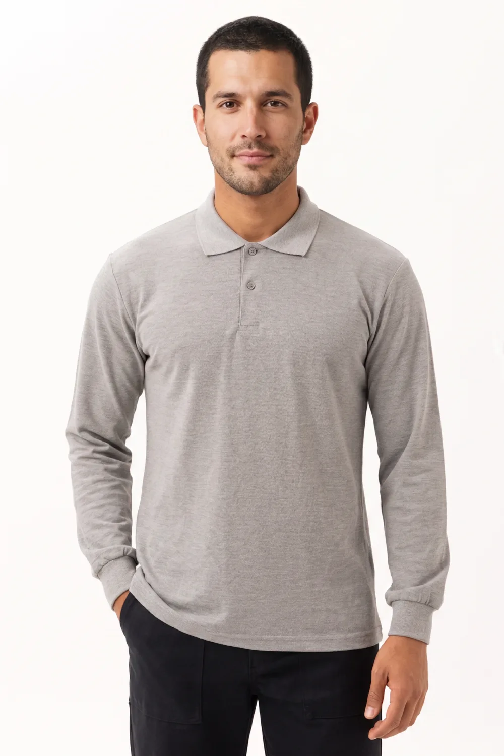 Uzun Kol Polo Yaka T-Shirt